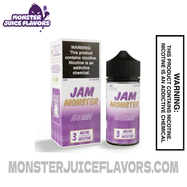pb&j vape juice Grape PB Jam Monster E Liquid Select Flavor ::Passionfruit Pineapple Tank Type_Standard AIR BAR DIAMOND SPARK