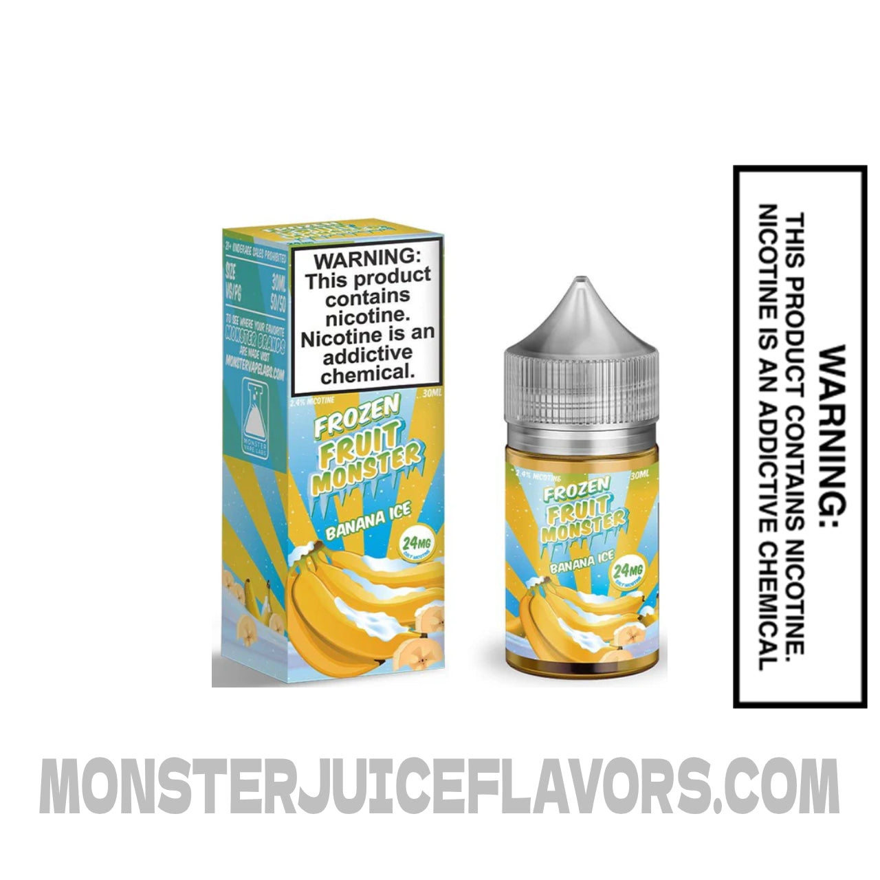 Banana Ice Fruit Monster Salt Nic - 30ml