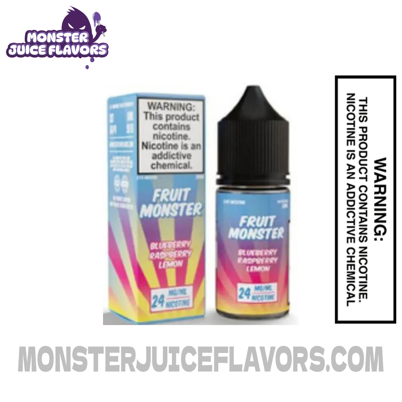 Blue Raspberry Lemon Fruit Monster Salt Nic TFN - 30ml