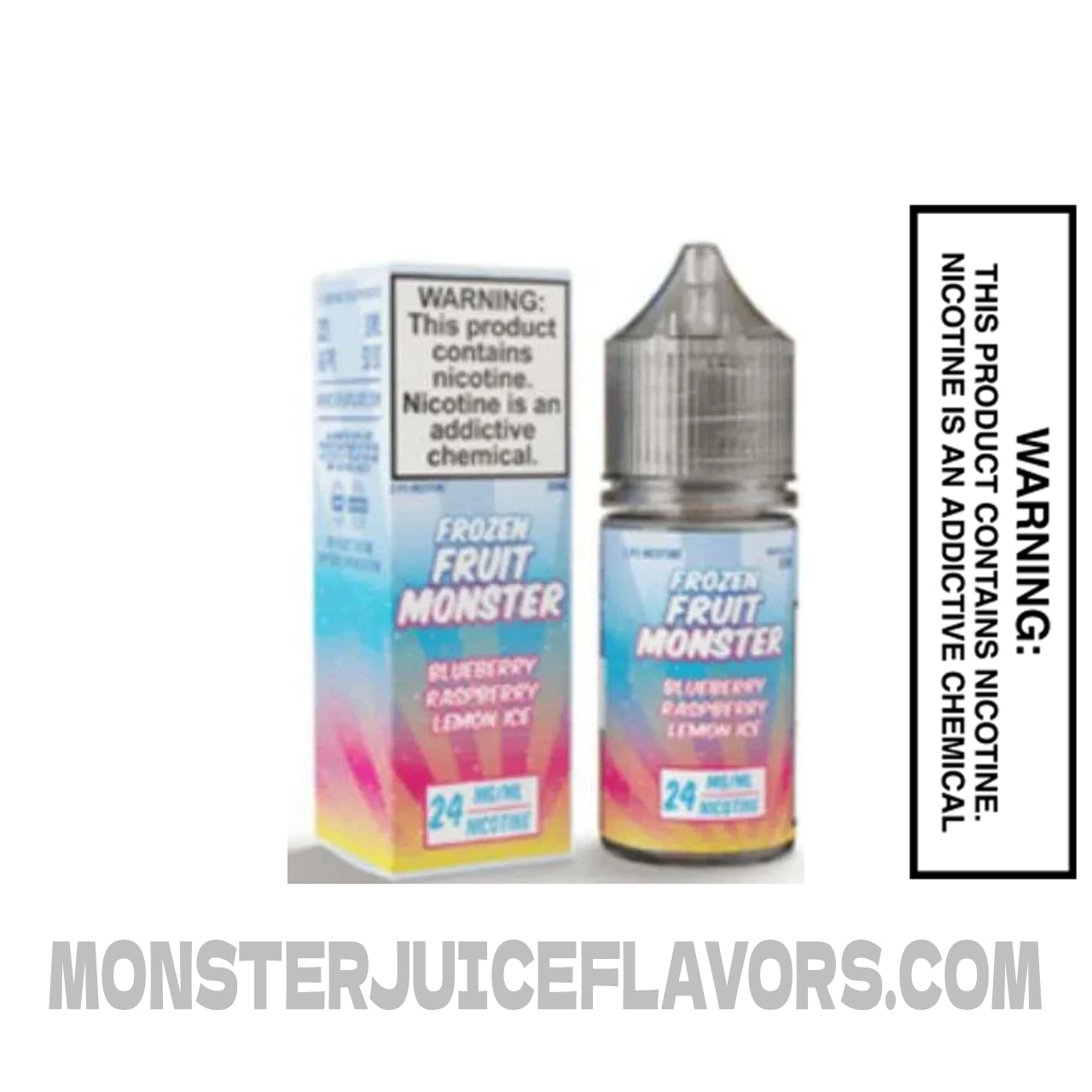 Blueberry Raspberry Lemon Ice Frozen Fruit Monster E Liquid - 100ml