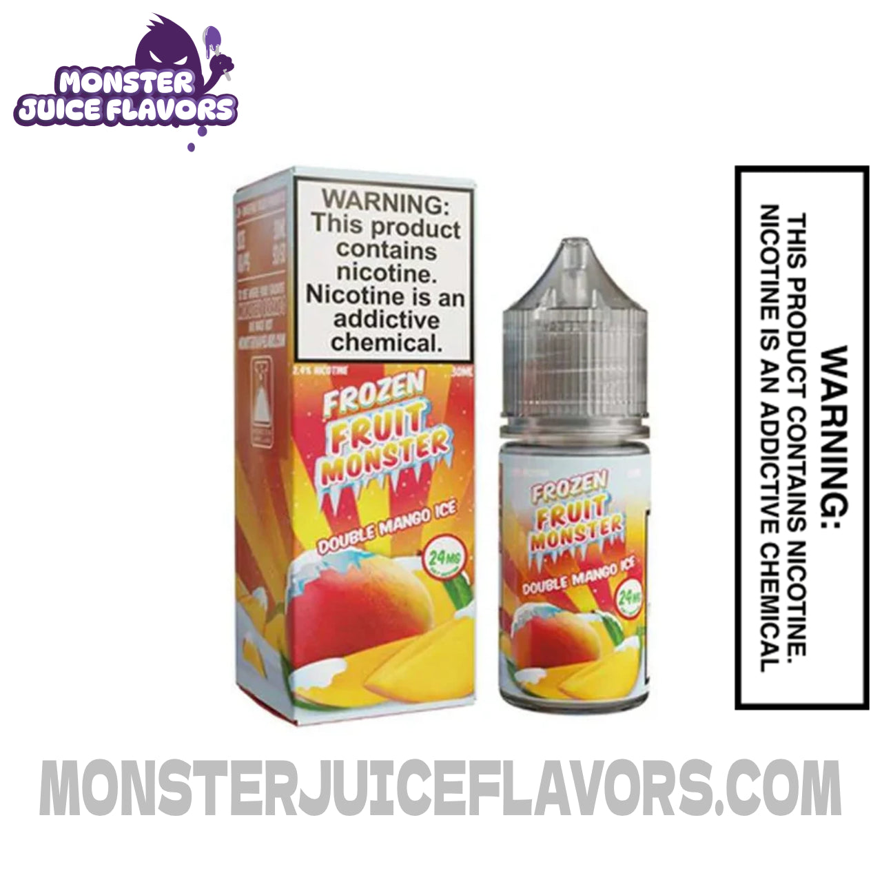 Double Mango Ice Frozen Fruit Monster E Liquid - 100ml
