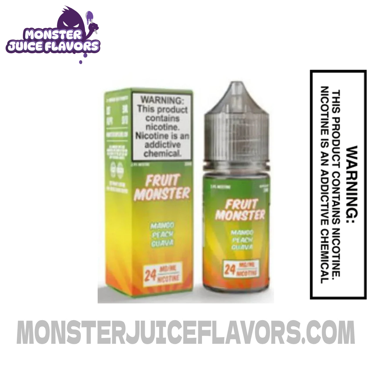 Mango Peach Guava Fruit Monster Salt Nic TFN - 30ml