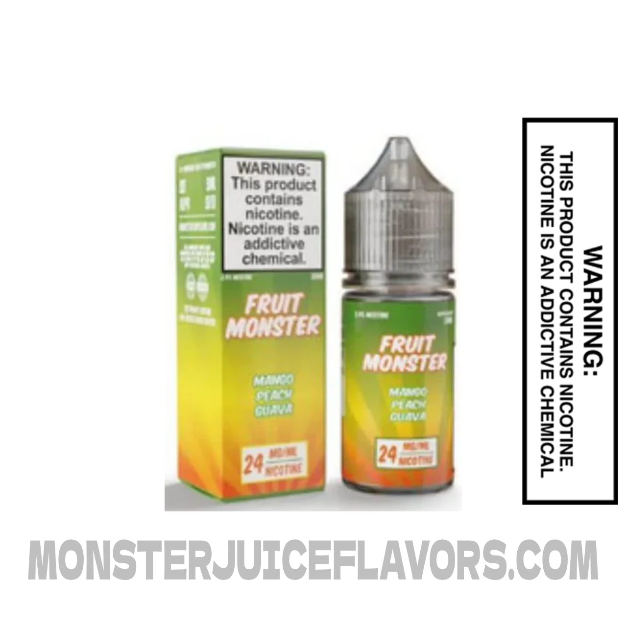  Mango Peach Guava Fruit Monster Salt Nic TFN 