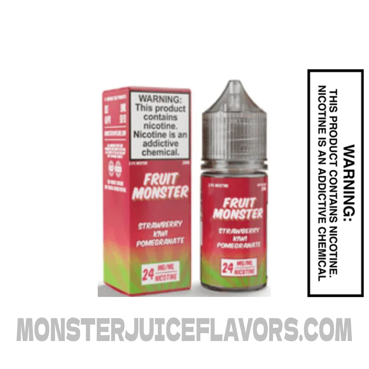 Strawberry Kiwi Pomegrante Fruit Monster Salt Nic - 30ml