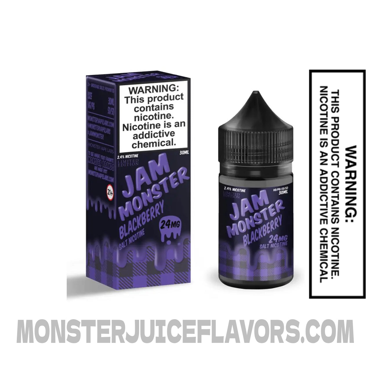 Blackberry Jam Monster Salt Nic - 30ml