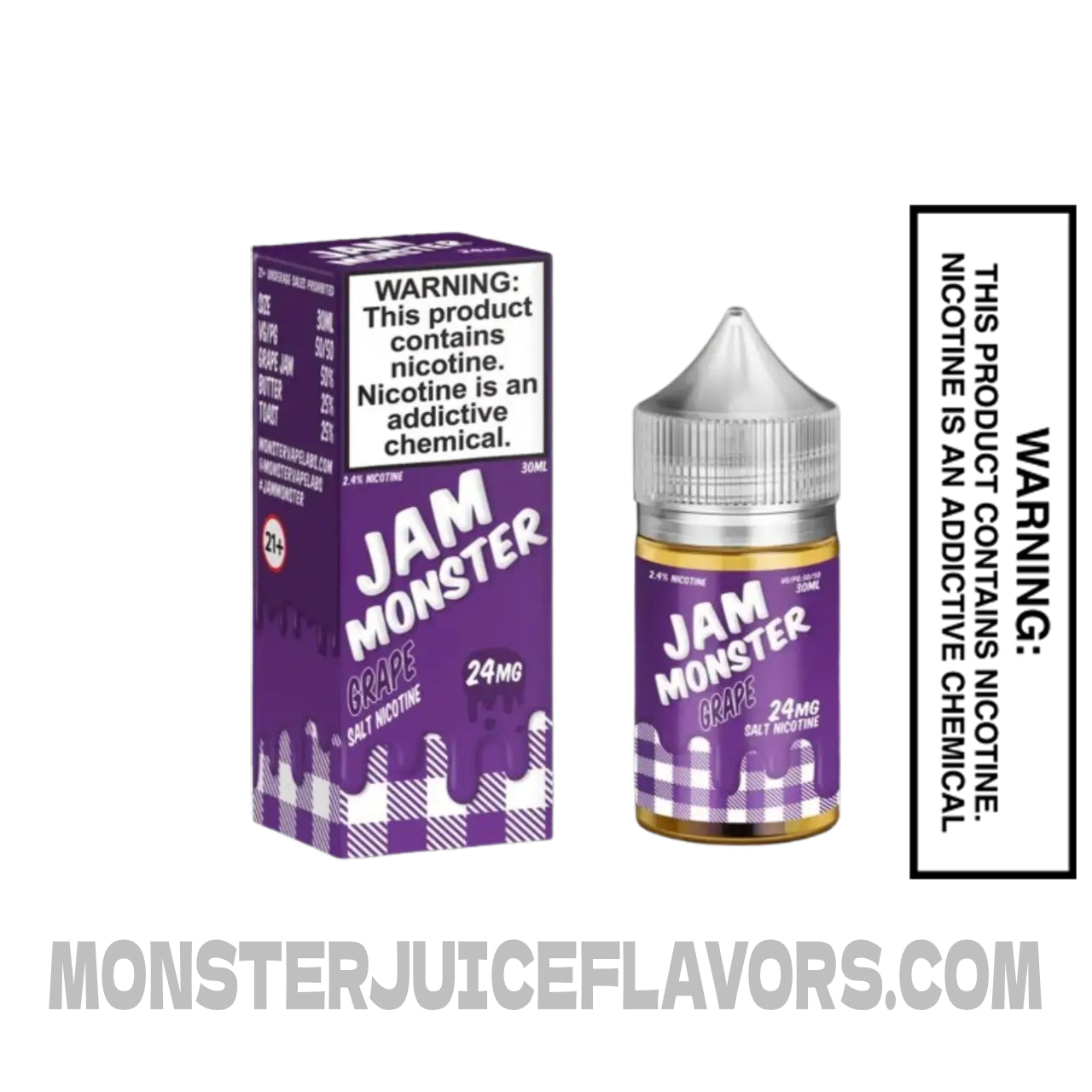 Grape Jam Monster Salt Nic - 30ml