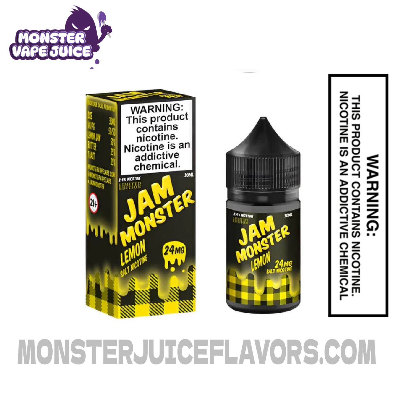 Lemon Jam Monster Salt Nic - 30ml