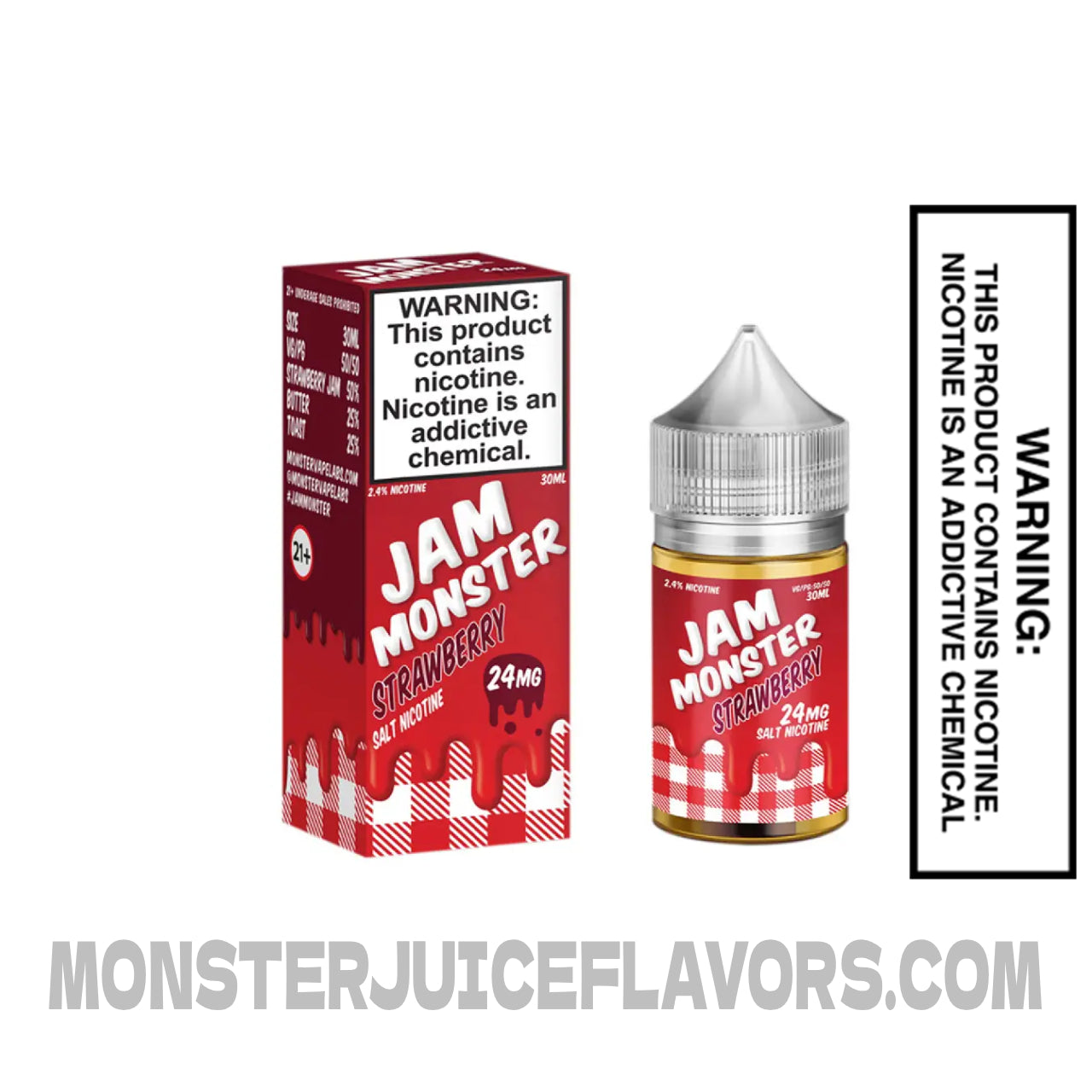 Strawberry Jam Monster Salt Nic - 30ml