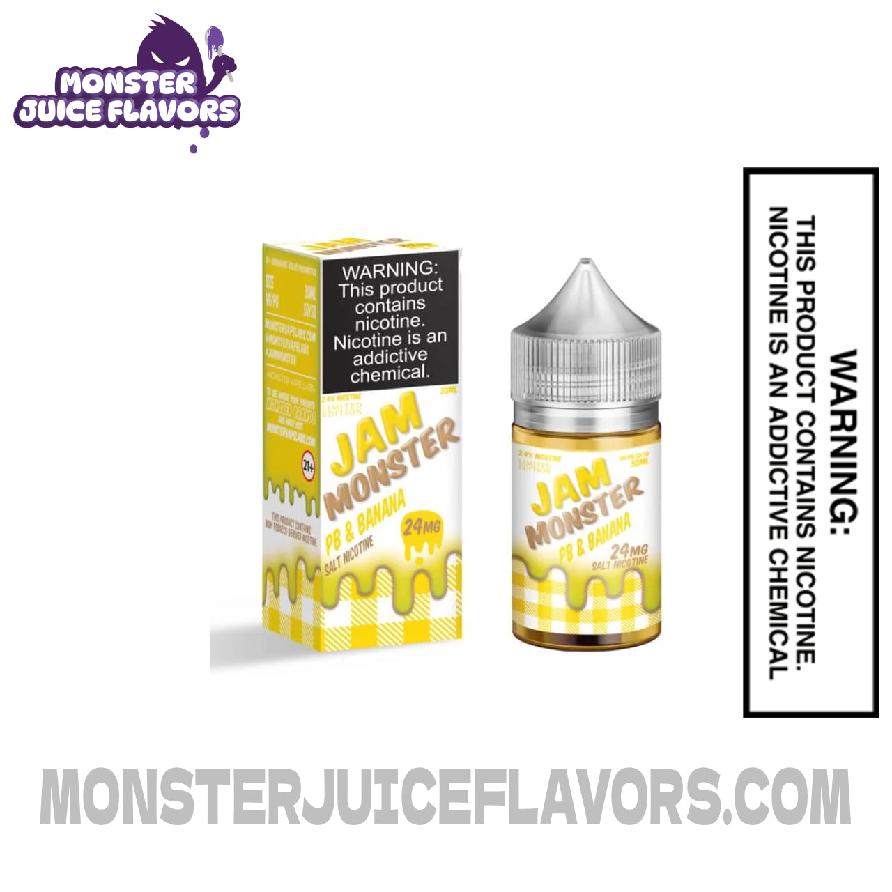 Banana PB Jam Monster Salt Nic - 30ml