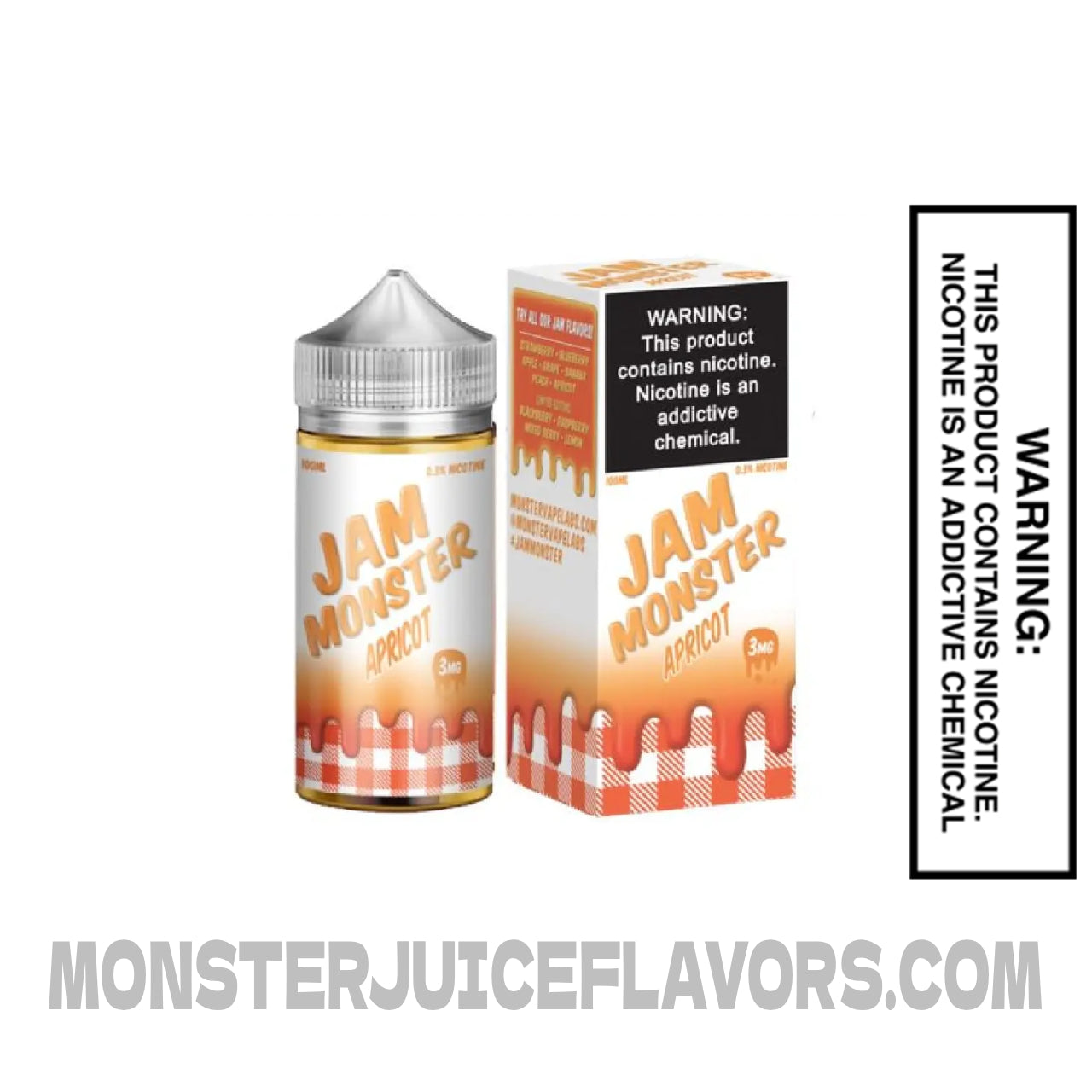 Apricot Jam Monster E Liquid - 100ml