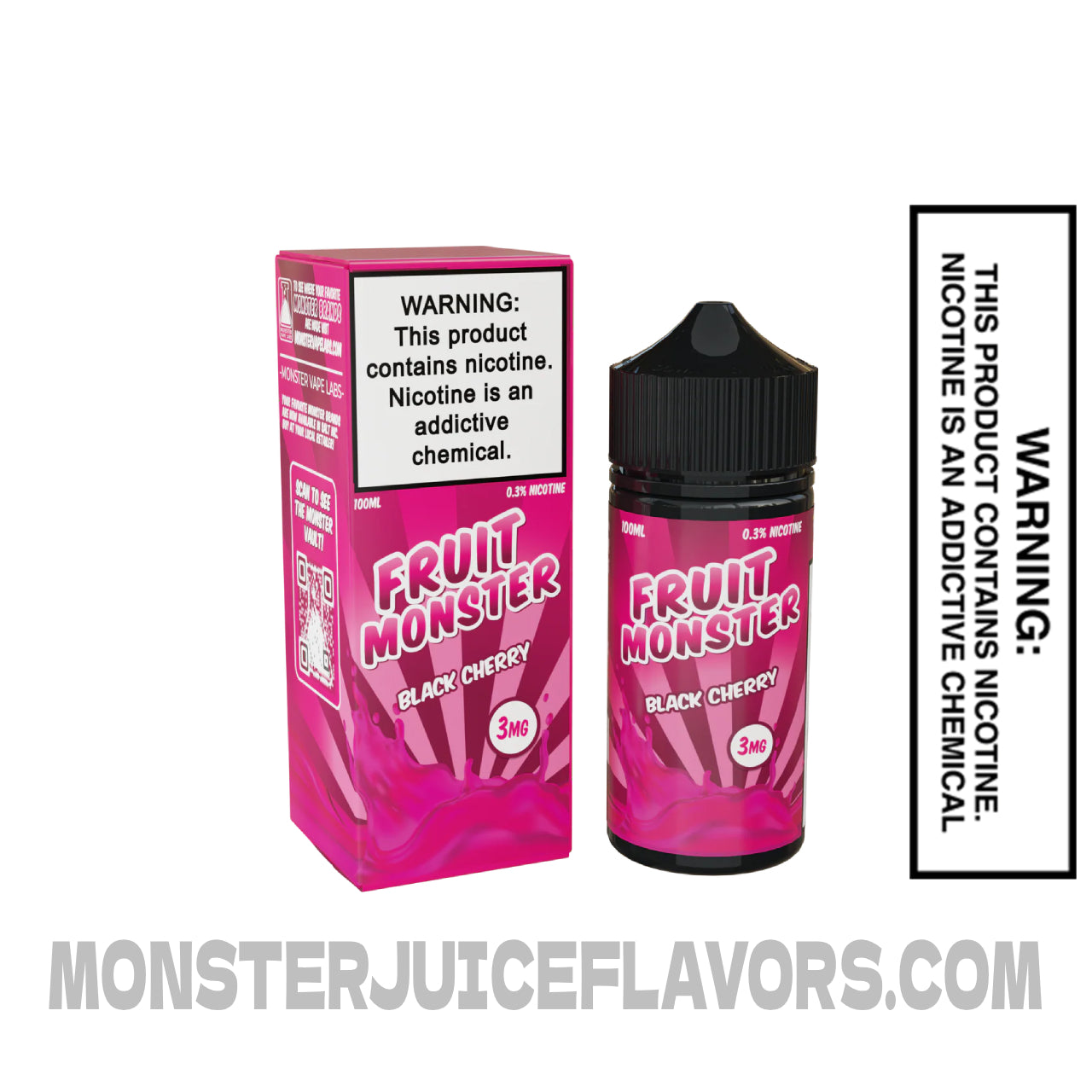 Black Cherry Fruit Monster E Liquid TFN - 100ml