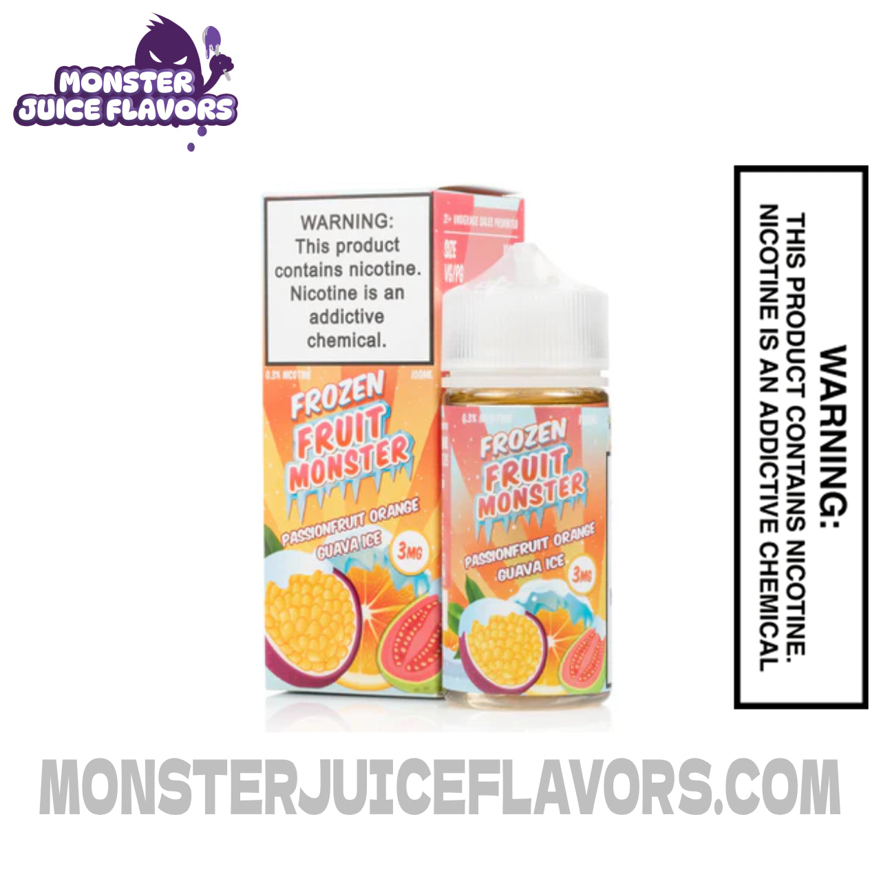 PFO Guava - (ICED) Frozen  Fruit Monster E-Liquid 100ML