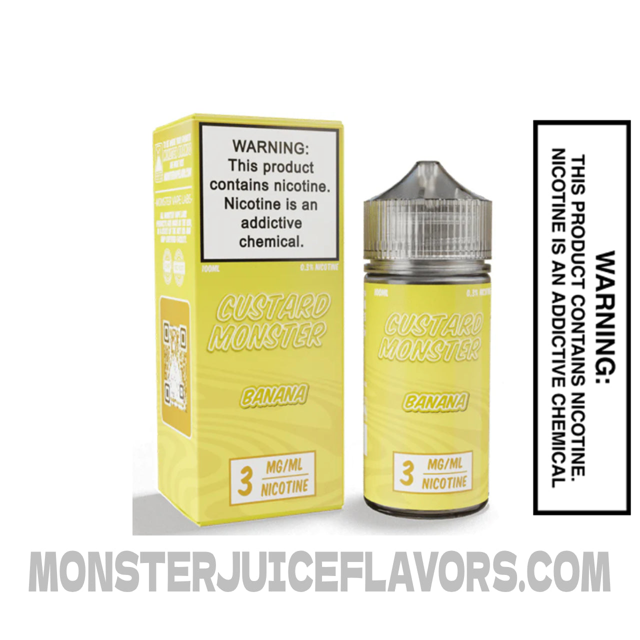 Banana Custard Monster E Liquid