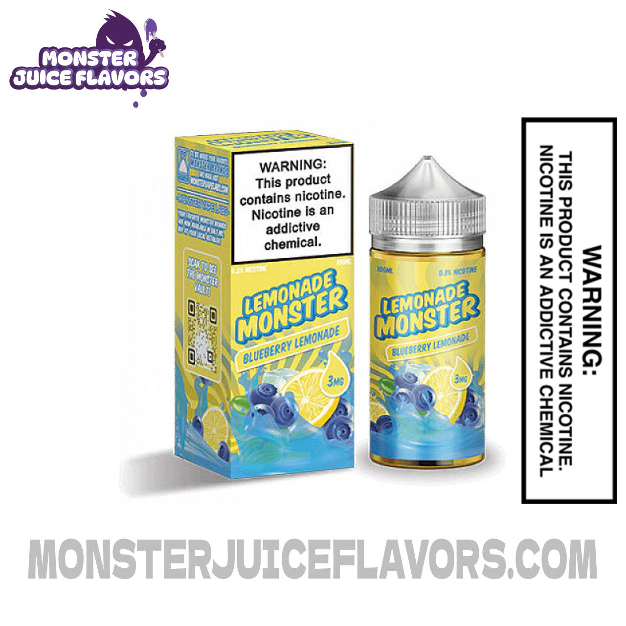Blueberry Lemonade – Lemonade Monster E Liquid TFN - 100ml