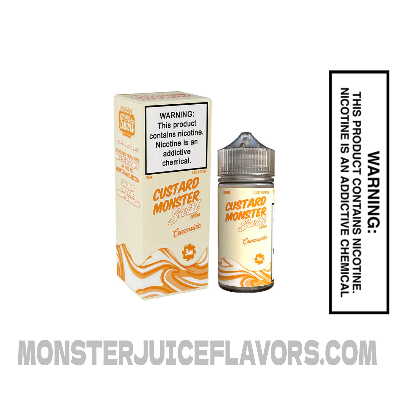 Creamsicle Custard Monster Swirl Edition E Liquid | 100ml