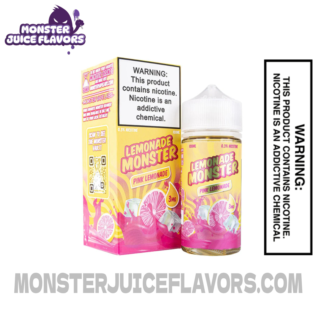Pink Lemonade – Lemonade Monster E Liquid TFN - 100ml