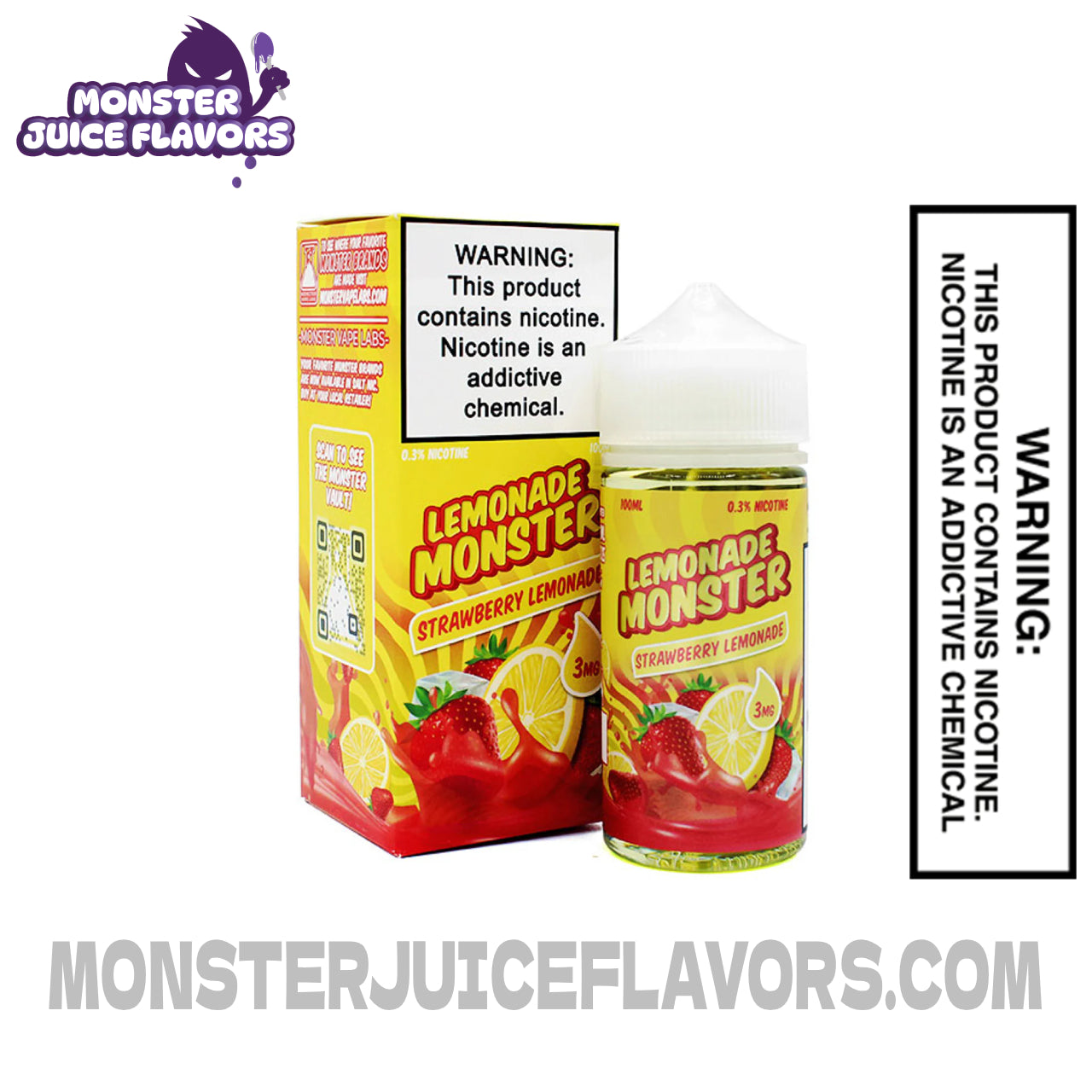 Strawberry Lemonade – Lemonade Monster E Liquid TFN - 100ml