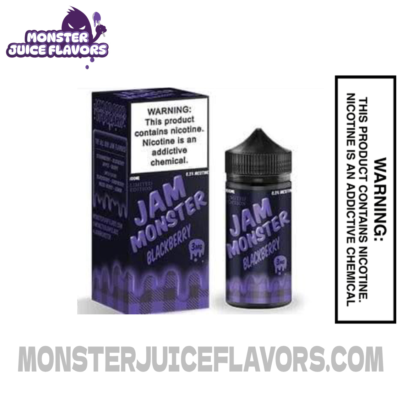 Blackberry Jam Monster E Liquid - 100ml