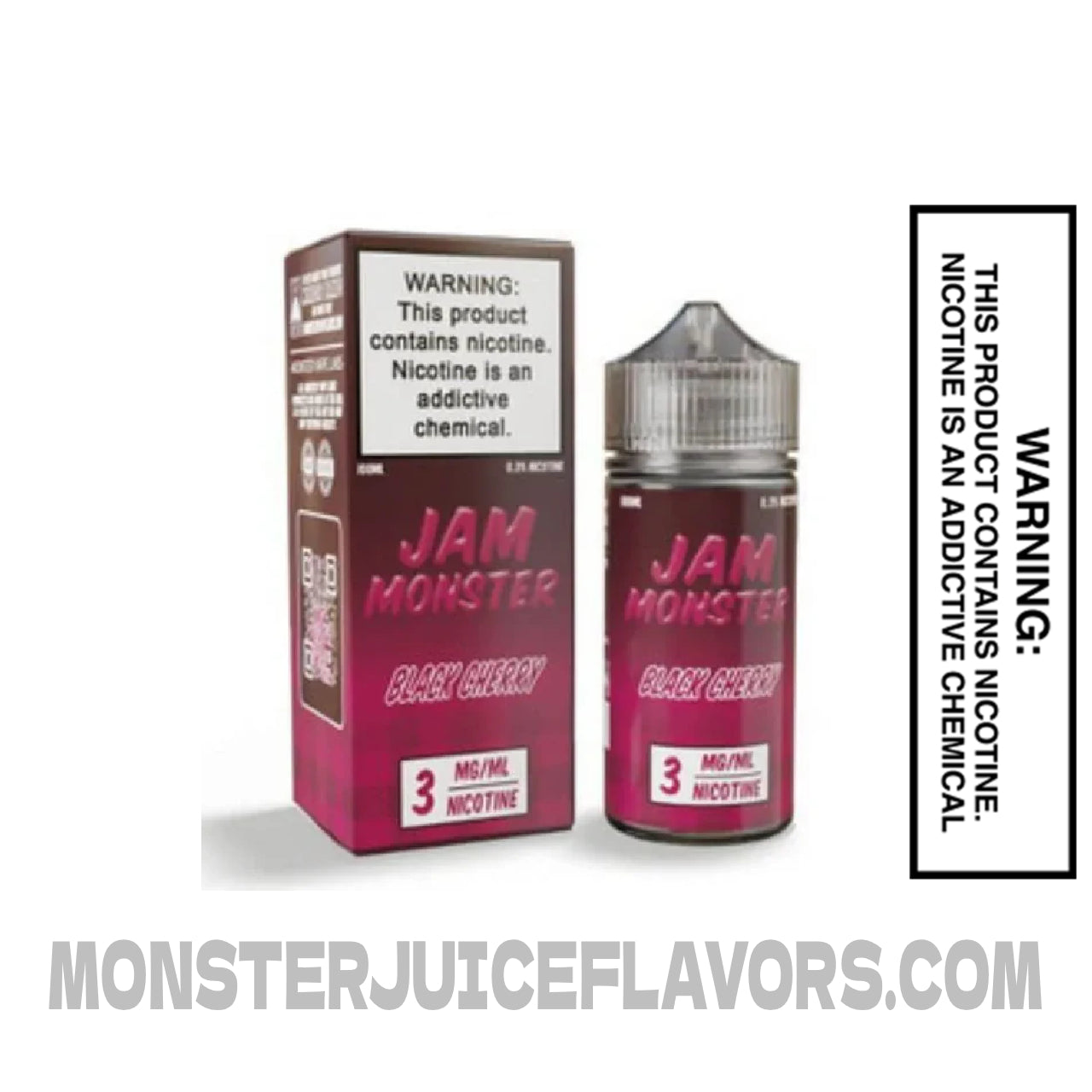 Black Cherry Jam Monster E Liquid - 100ml