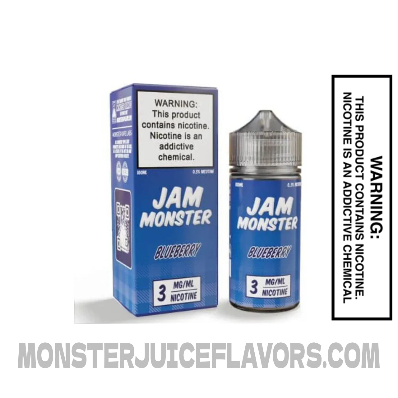 Blueberry Jam Monster E-Liquid 100ml Vape Device