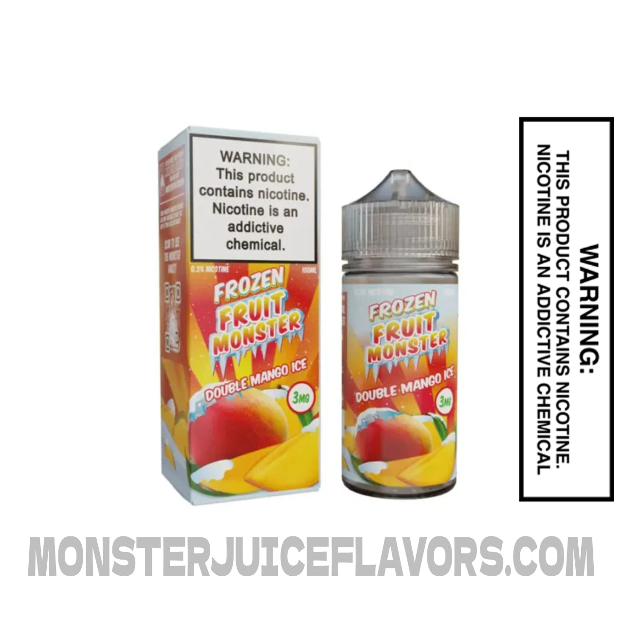 Double Mango Ice Frozen Fruit Monster E Liquid - 100ml