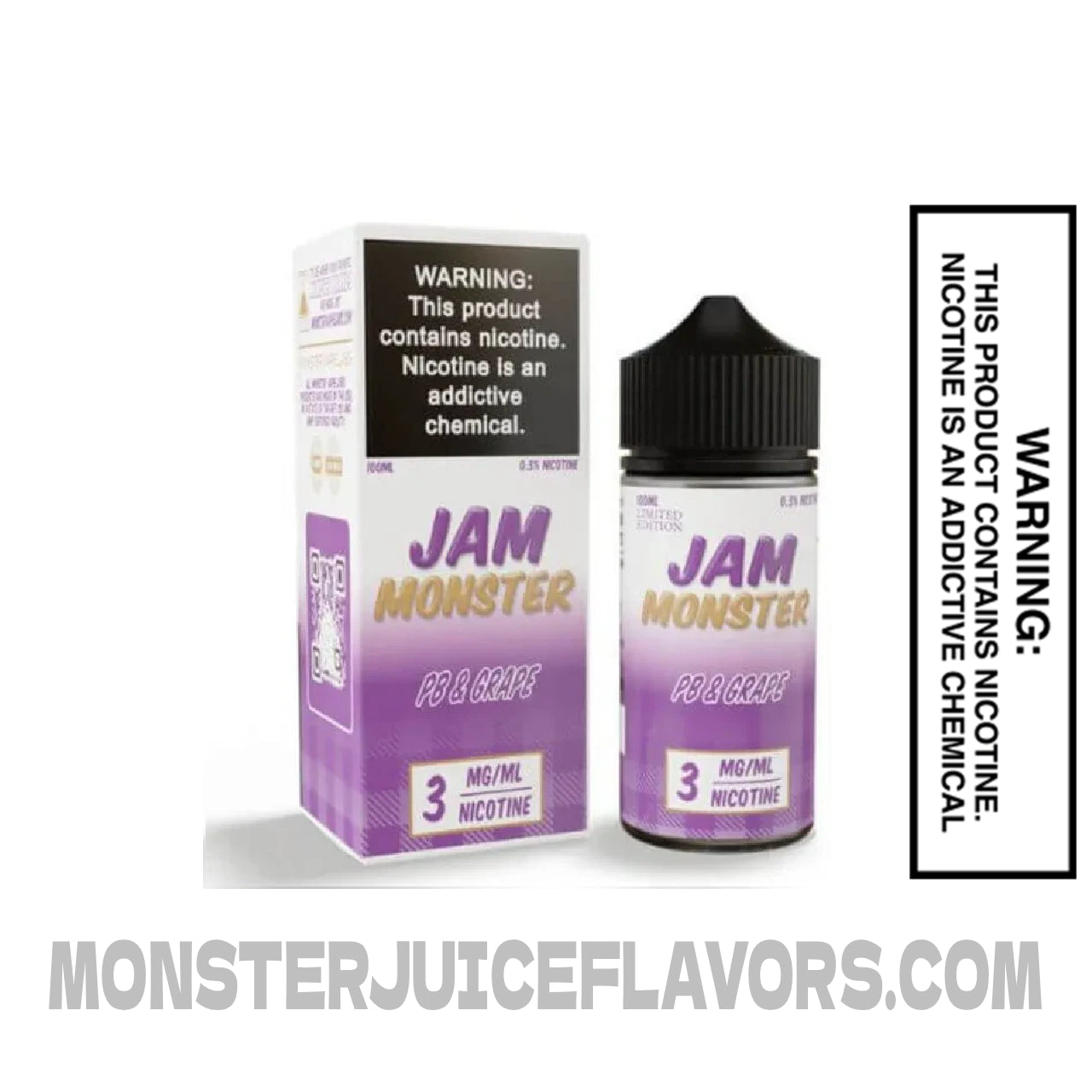 Grape PB Jam Monster E Liquid - 100ml