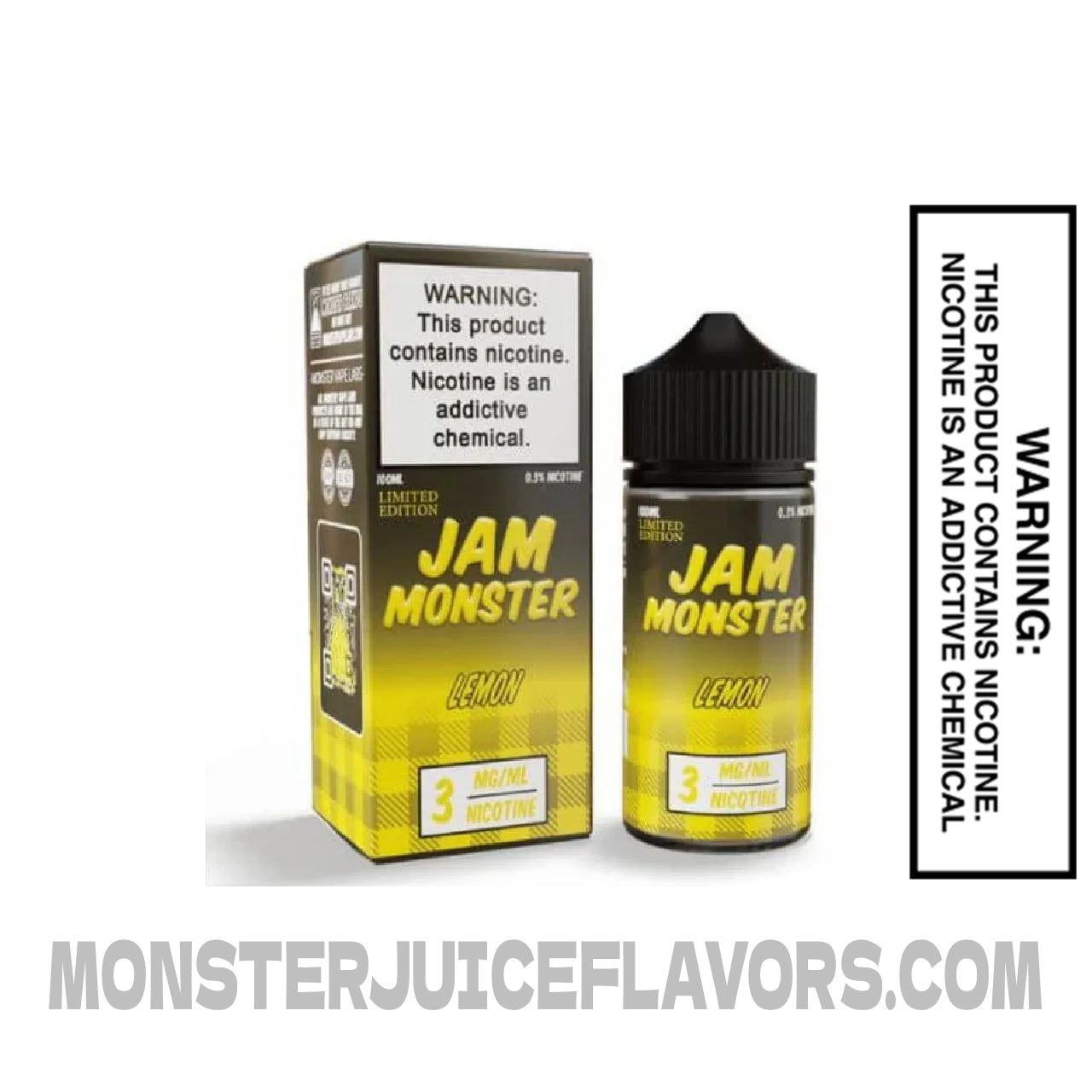 Lemon jam monster e liquid  100ml Vape Juice | Premium Citrus Blend