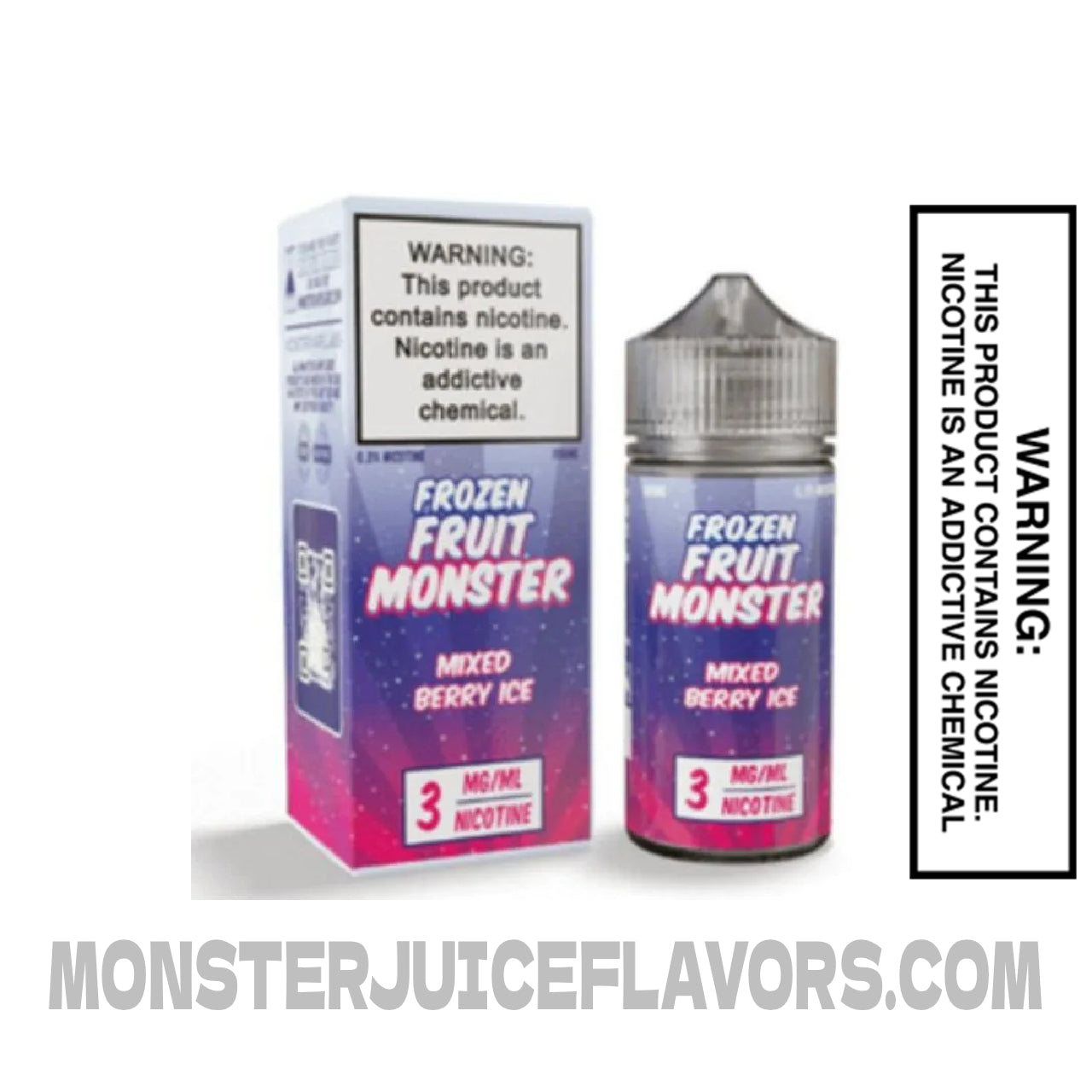 Mixed Berry Ice Frozen Fruit Monster E Liquid - 100ml