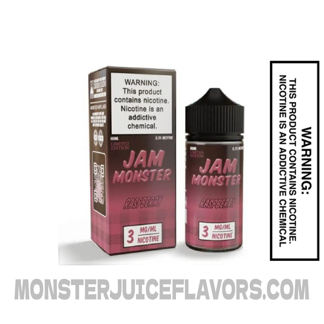Raspberry Jam Monster E Liquid - 100ml