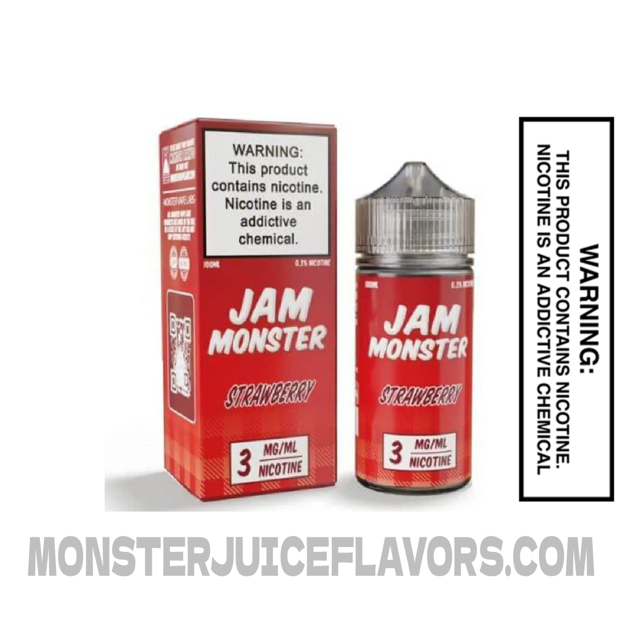 Strawberry Jam Monster E Liquid - 100ml