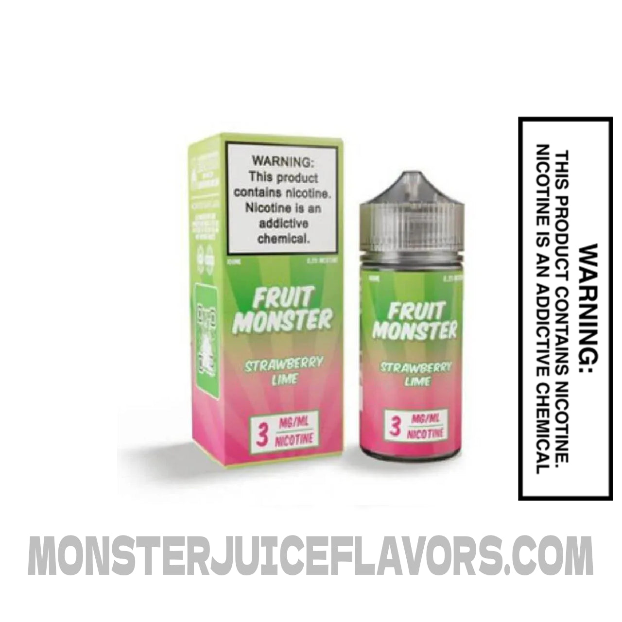 Strawberry Lime Fruit Monster E Liquid TFN - 100ml