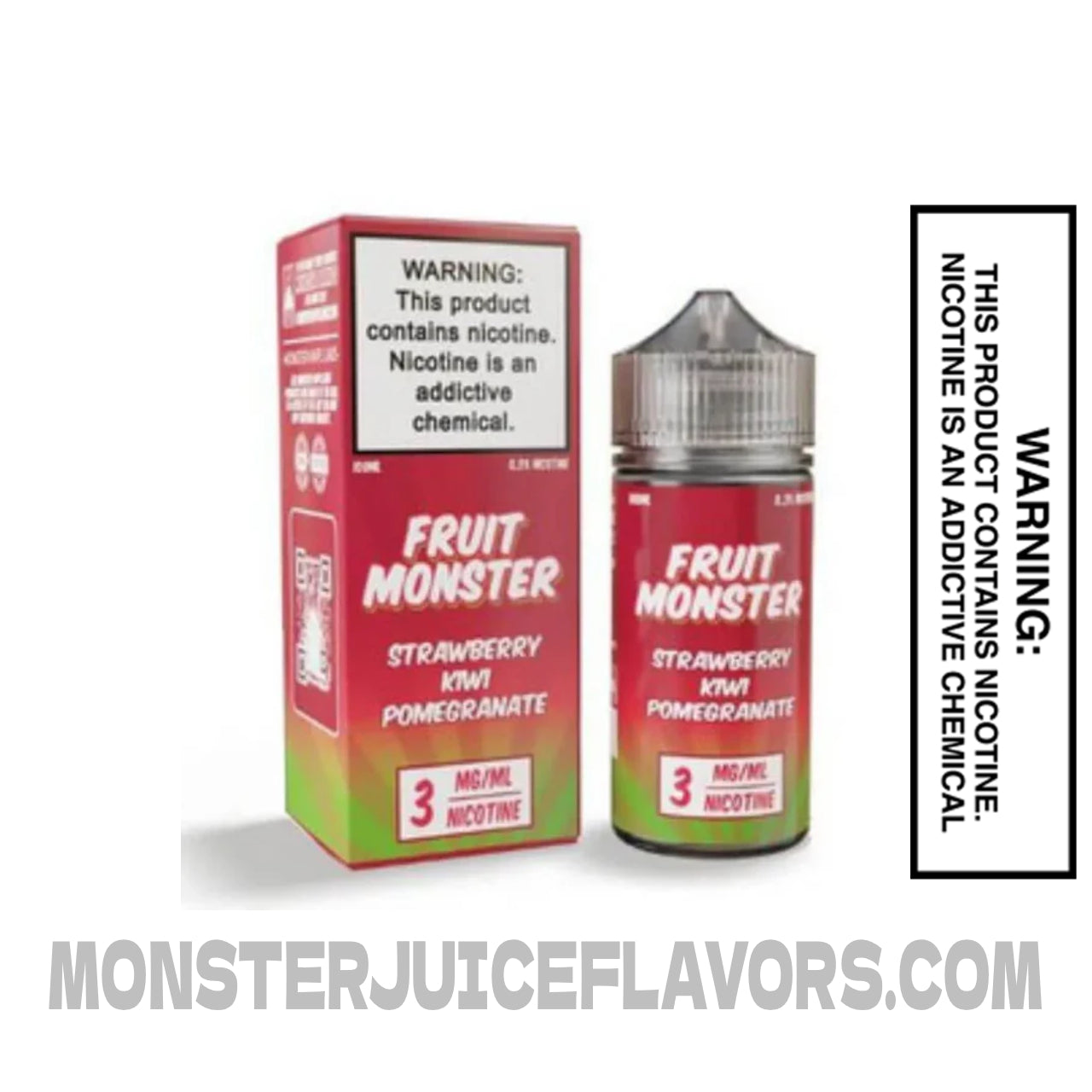 Strawberry Kiwi Pomegranate - Fruit Monster T.F.N E-Liquid 100ML