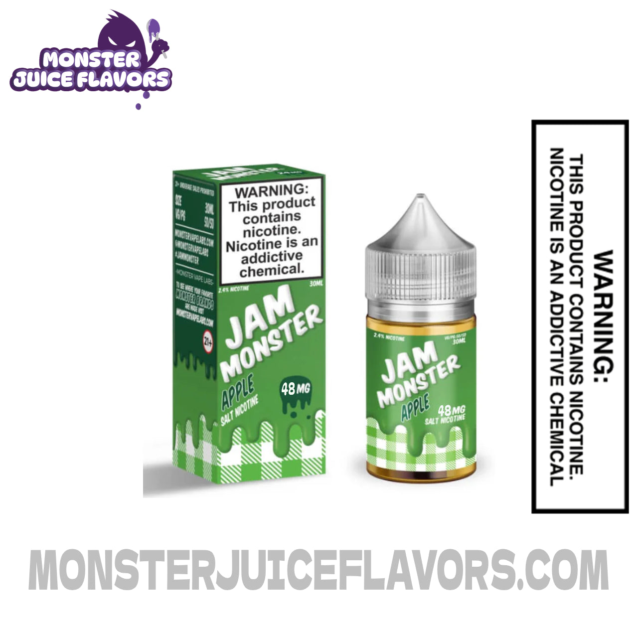 Apple Jam Monster Salt Nic - 30ml