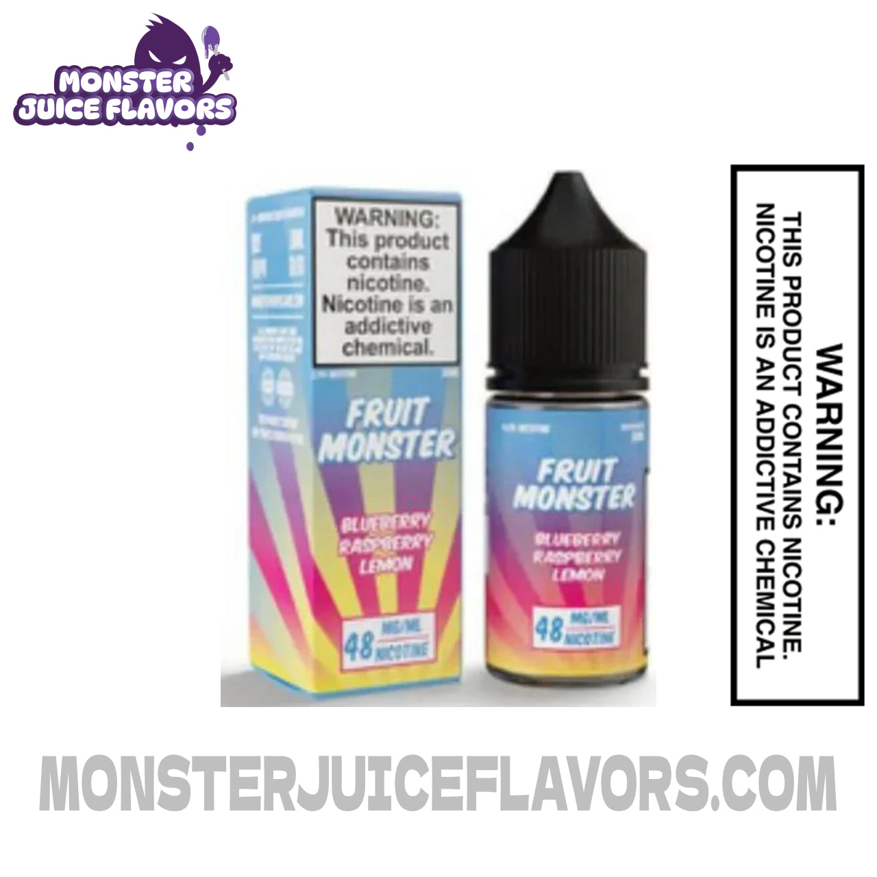 Blue Raspberry Lemon Fruit Monster Salt Nic TFN - 30ml