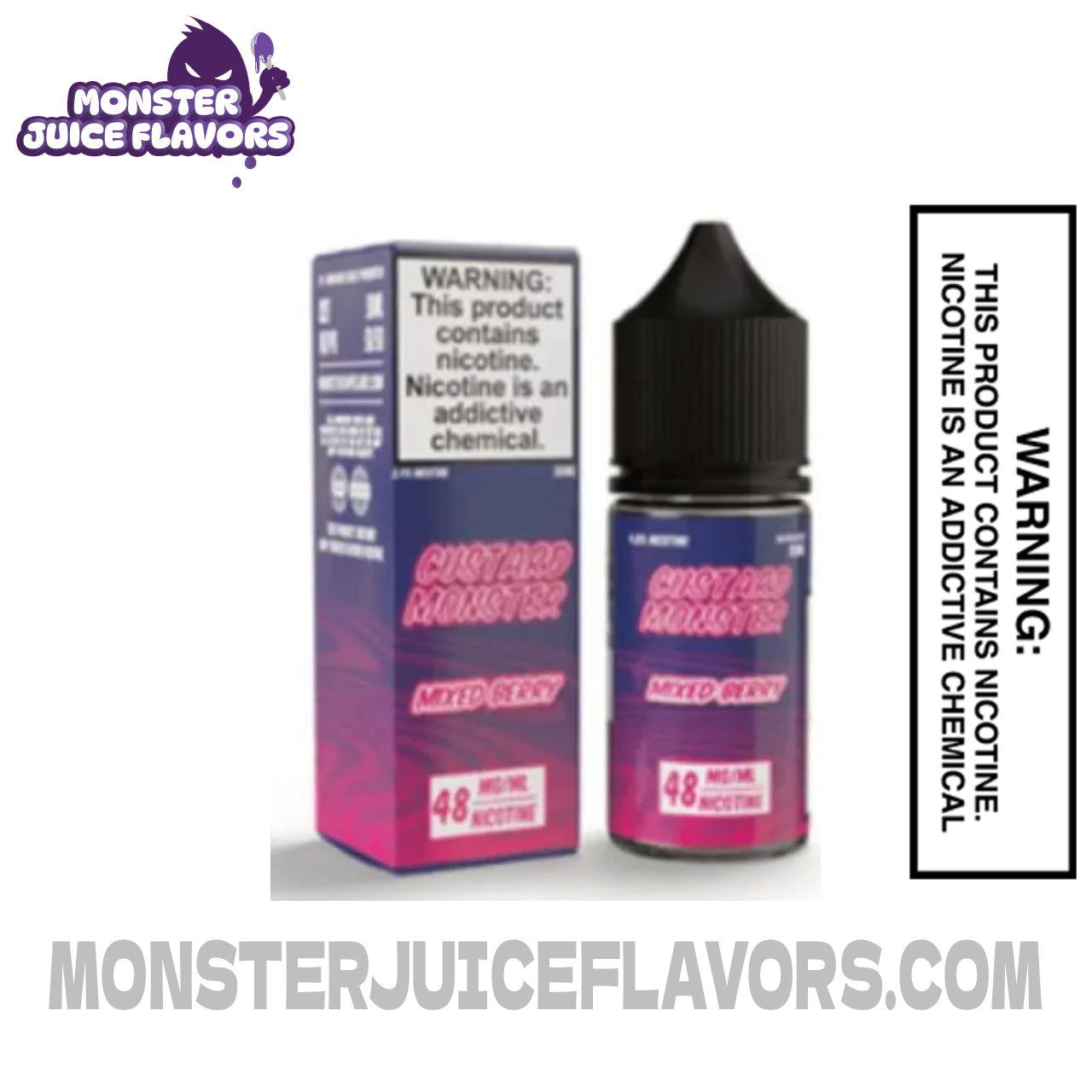Mixed Berry Ice Frozen Fruit Monster E Liquid - 100ml