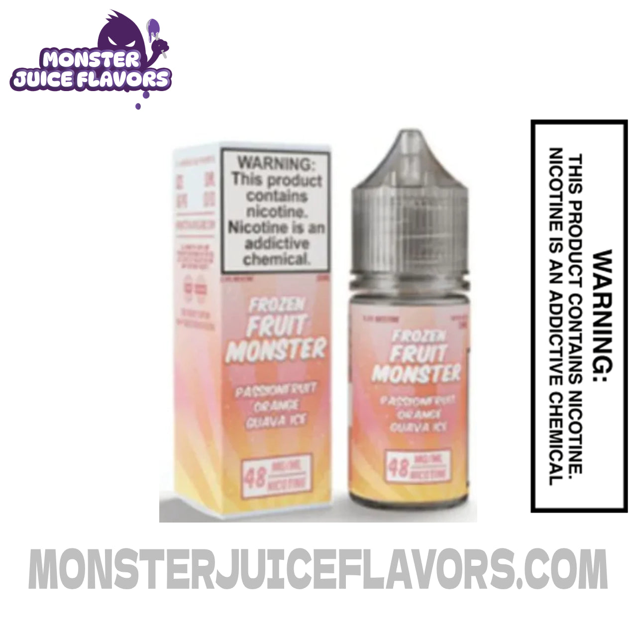 PFO Guava Ice Frozen Fruit Monster E Liquid - 100ml