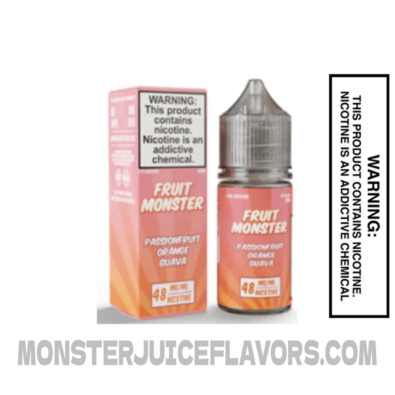 Passion Fruit Orange Guava Fruit Monster Salt Nic TFN - 30ml