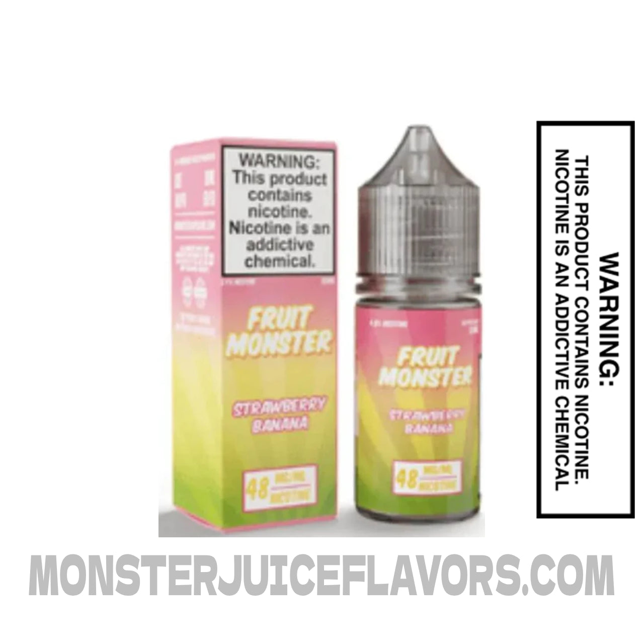 Strawberry Banana Ice Frozen Fruit Monster E Liquid - 100ml