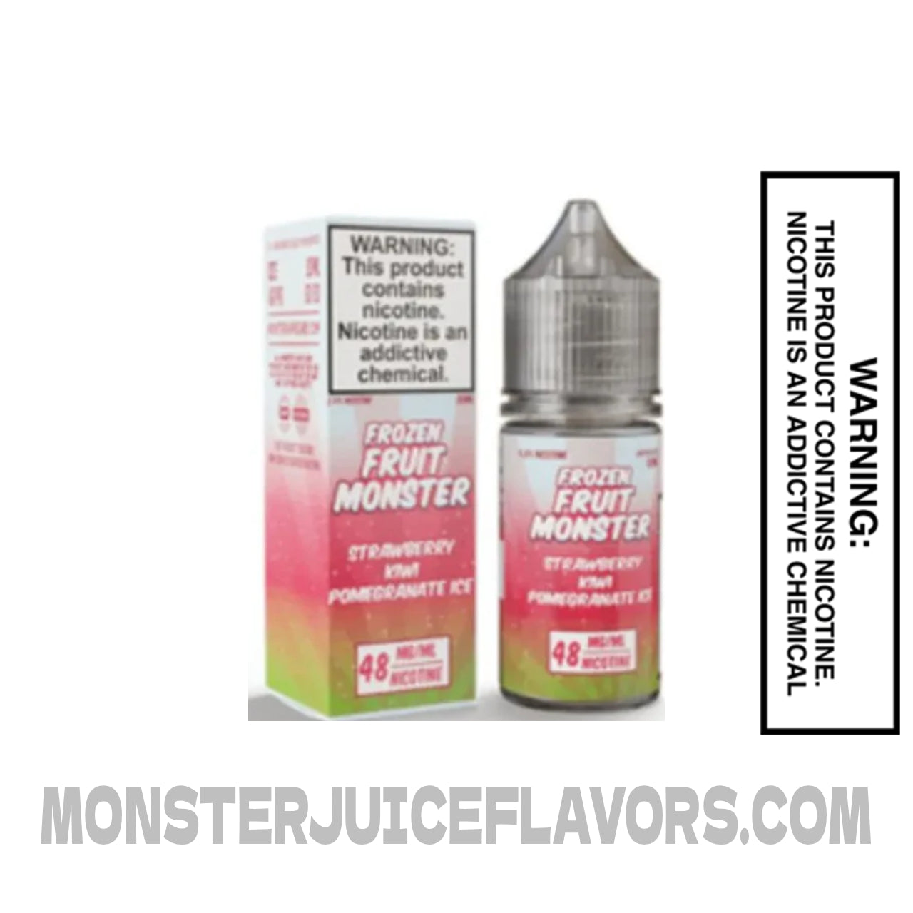 Strawberry Kiwi Pomegranate Ice Frozen Fruit Monster E Liquid