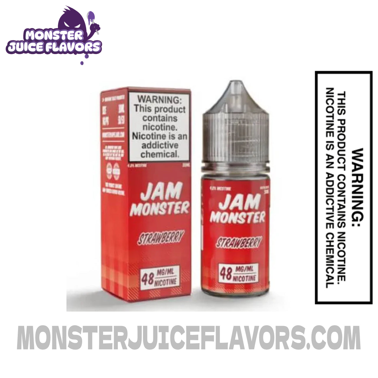 Strawberry Jam Monster Salt Nic - 30ml