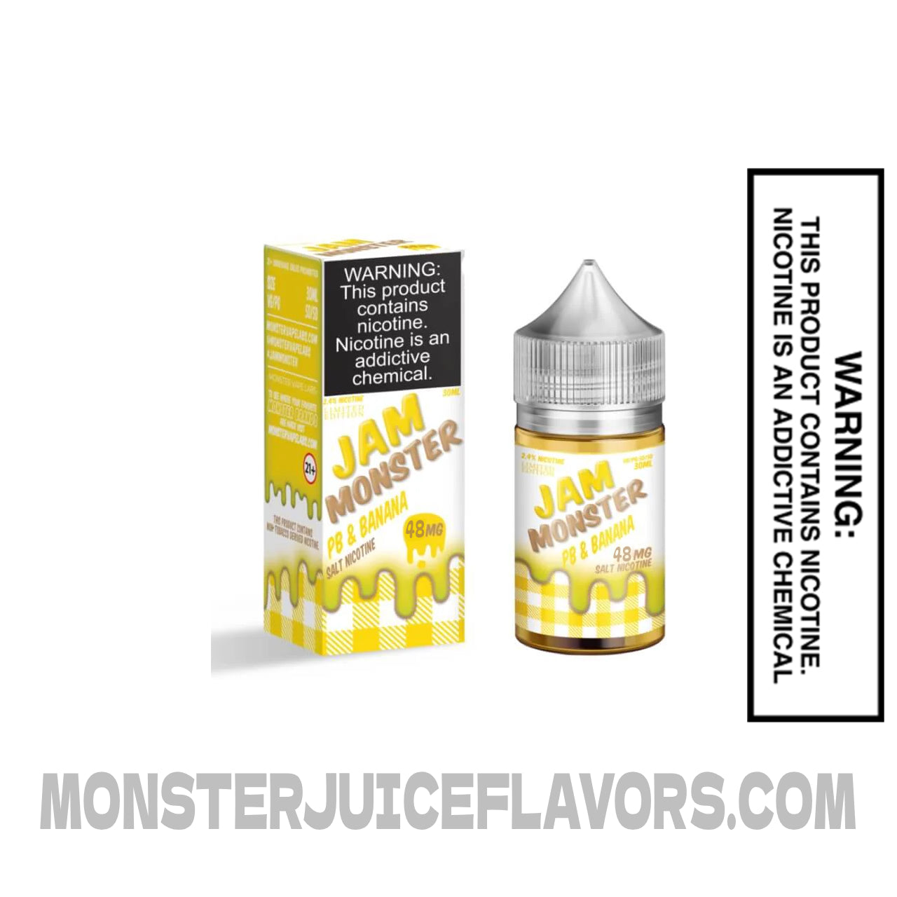Banana PB Jam Monster Salt Nic - 30ml