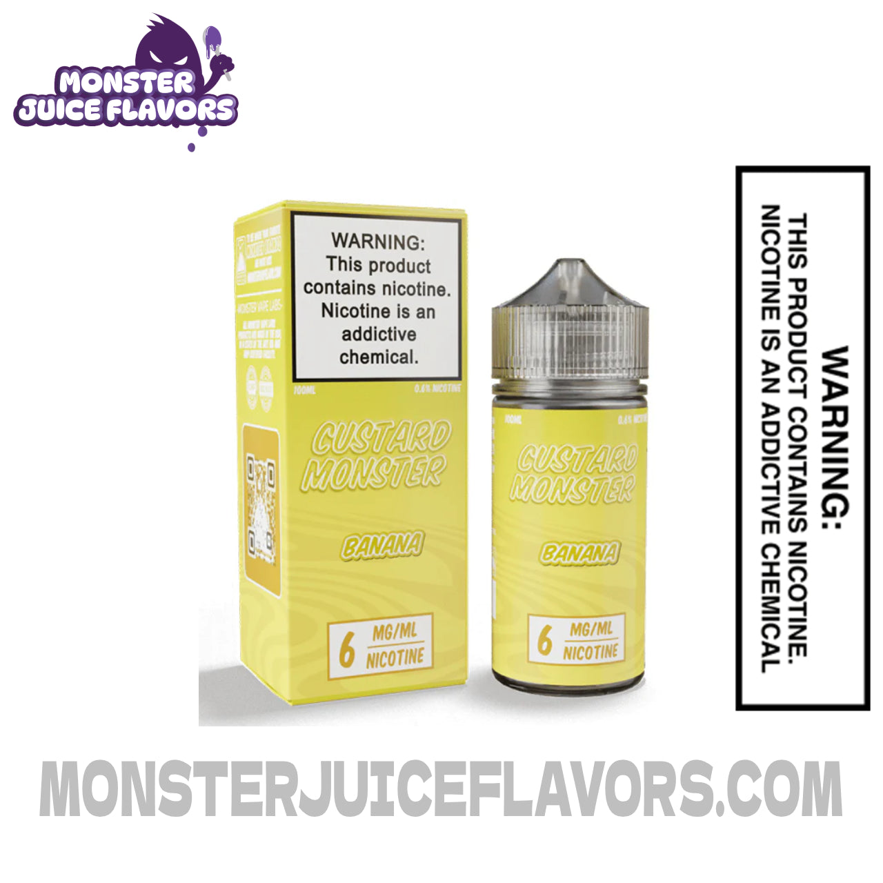 Banana Custard Monster E Liquid