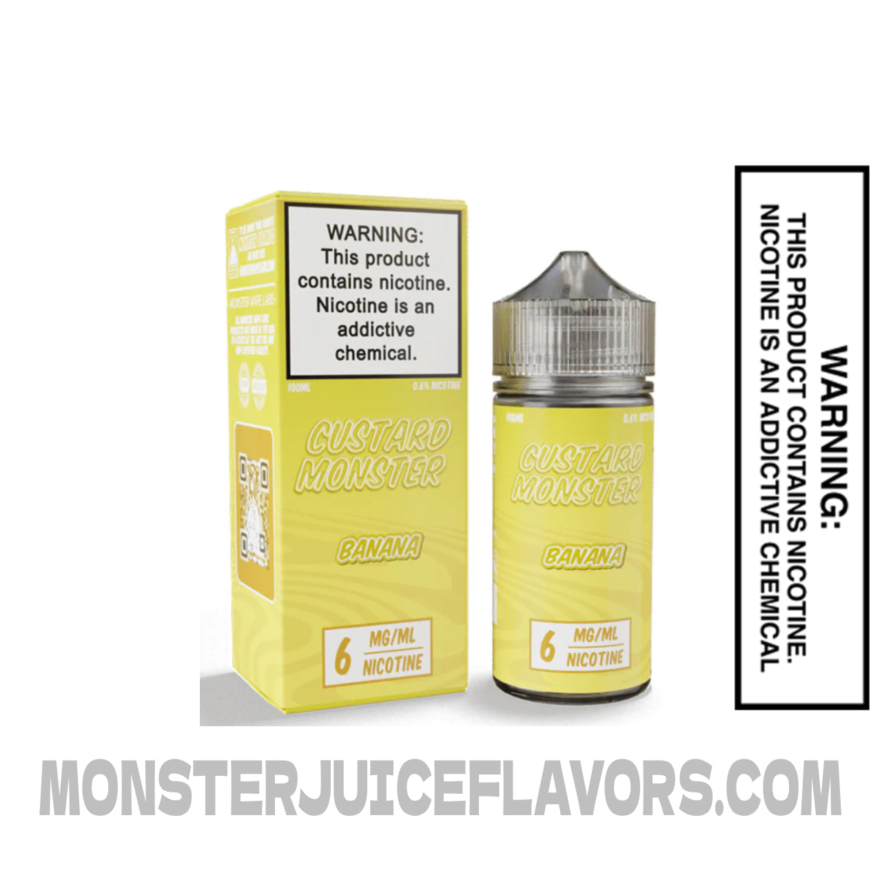 Banana Custard Monster E-Liquid - 100mL