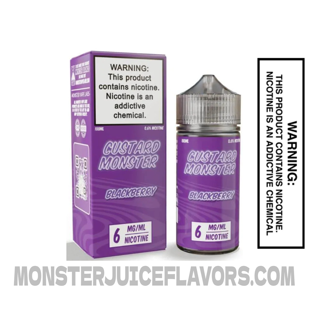 Blackberry Custard Monster E Liquid