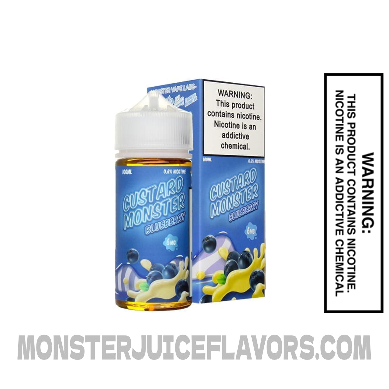 Blueberry Custard Monster E Liquid