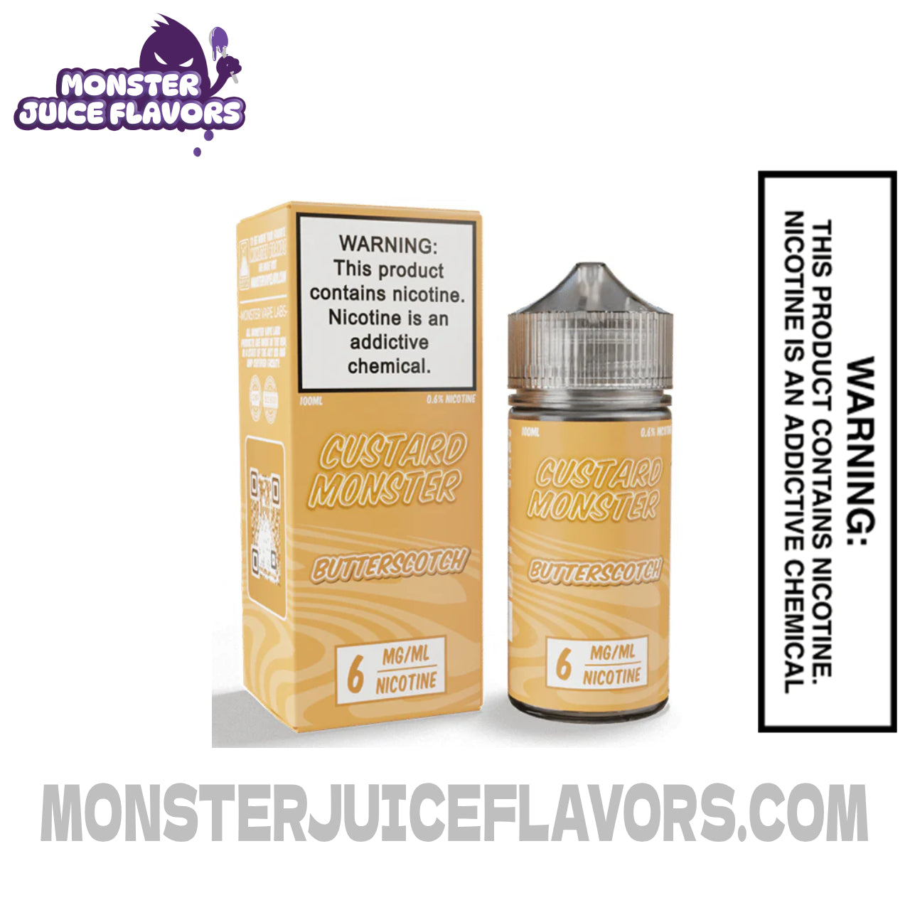Butterscotch Custard Monster E Liquid - 100ml