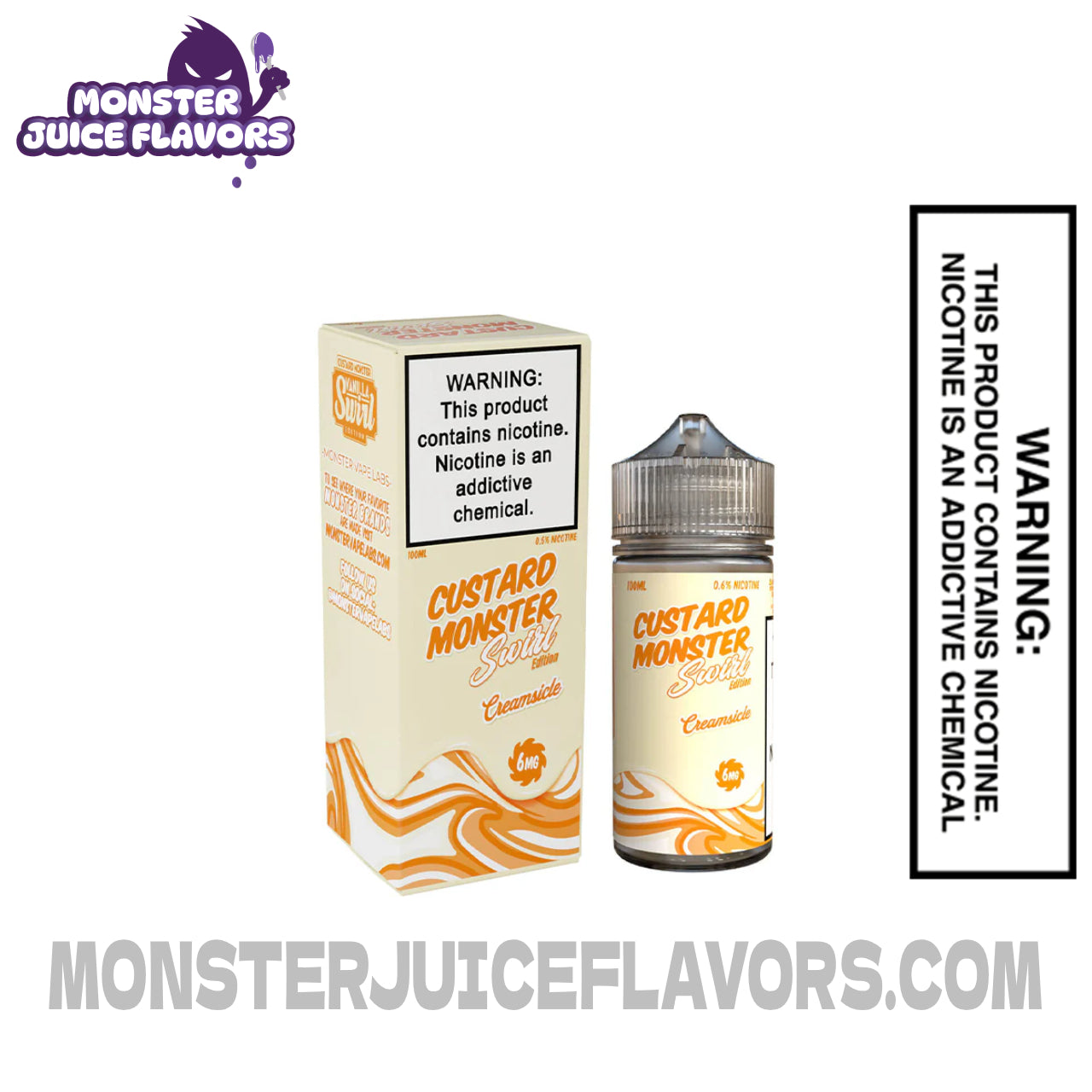 Creamsicle Custard Monster Swirl Edition E Liquid | 100ml