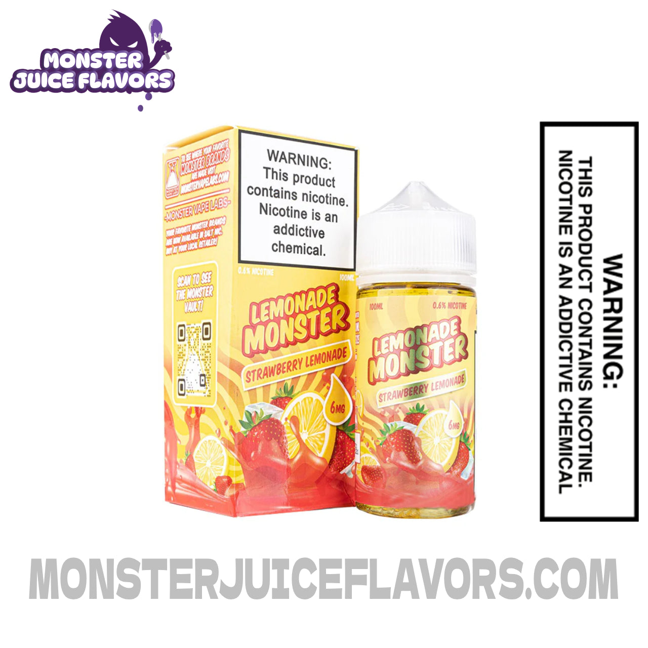 Strawberry Lemonade – Lemonade Monster E Liquid TFN - 100ml