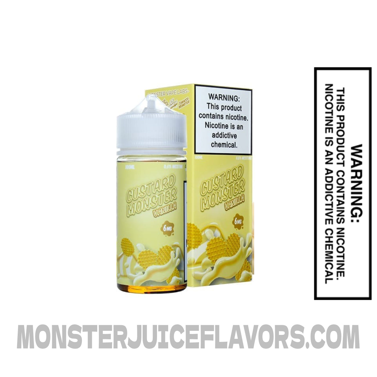Vanilla Custard Monster E Liquid - 100ml