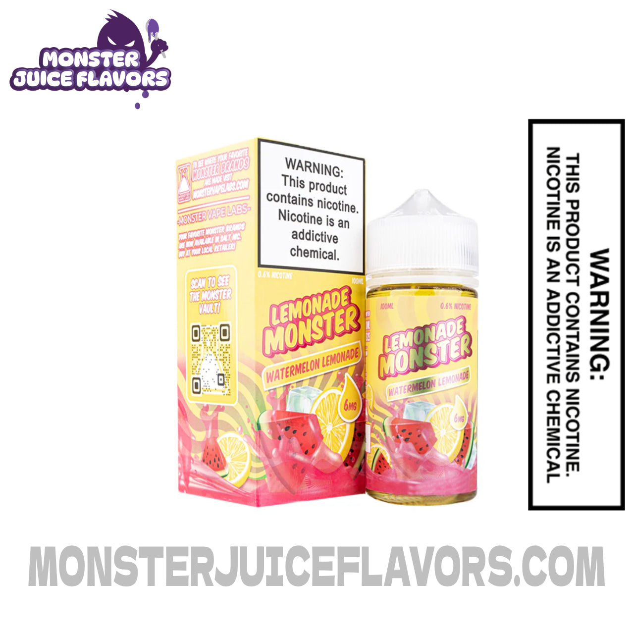 Watermelon Lemonade – Lemonade Monster E Liquid TFN - 100ml